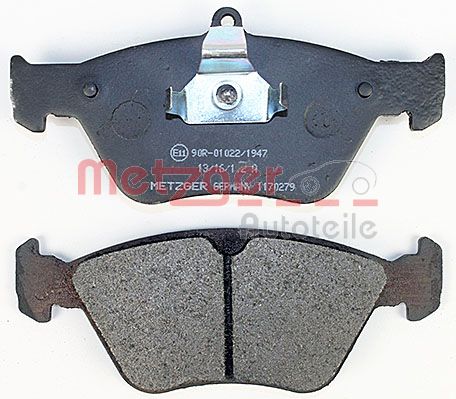 METZGER 1170279 Bremsbelagsatz, Scheibenbremse